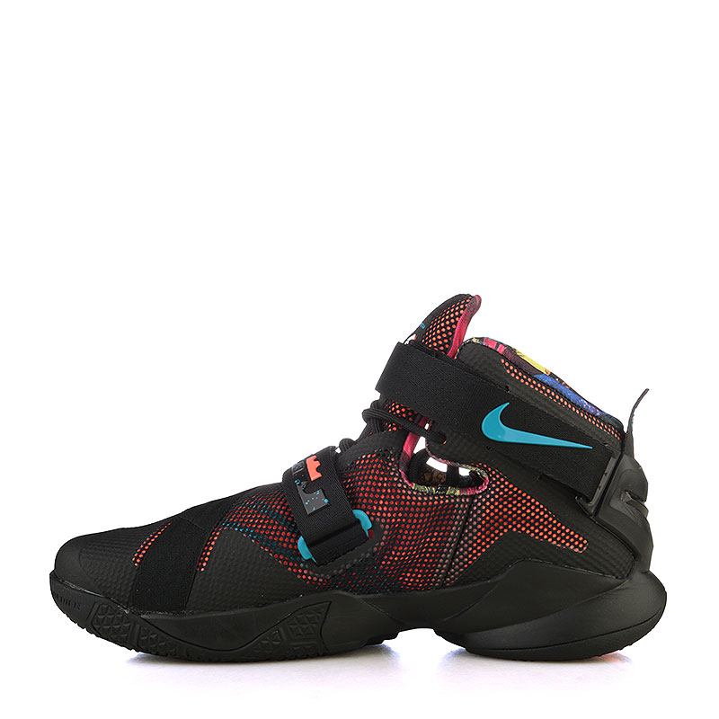 мужские черные баскетбольные кроссовки Nike Lebron Soldier IX 749417-084 - цена, описание, фото 3